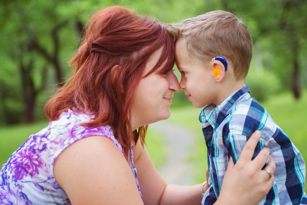 Mother and son